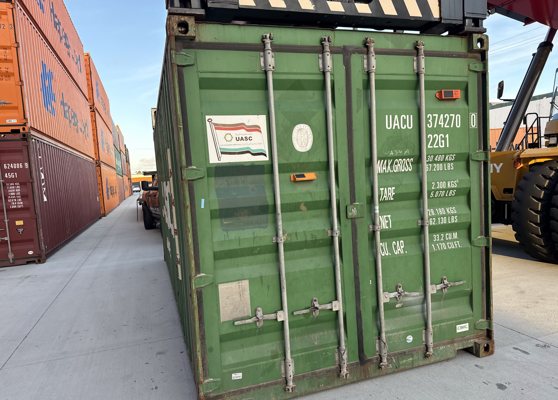 20 Feet - 1.5 - Pier Containers